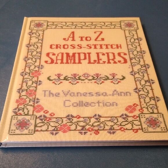 A to Z Cross-Stitch Samplers Book - Picture 1 of 7